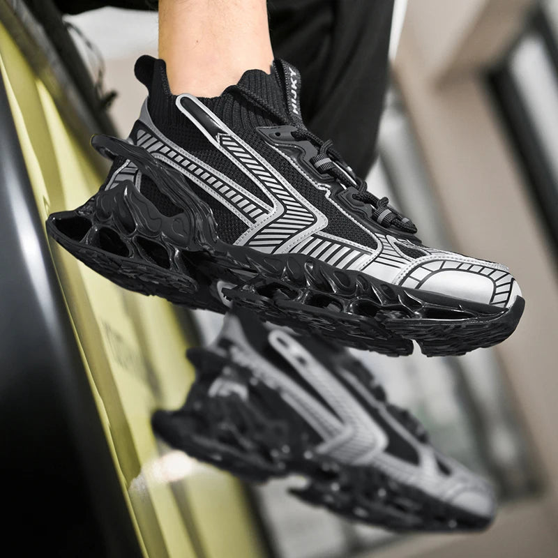 Men's Casual Sneakers Breathable Luxury Trainer Race Shoes Fashion Loafers Running Loafers Male Sneakers