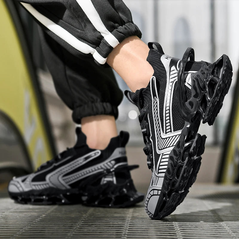 Men's Casual Sneakers Breathable Luxury Trainer Race Shoes Fashion Loafers Running Loafers Male Sneakers