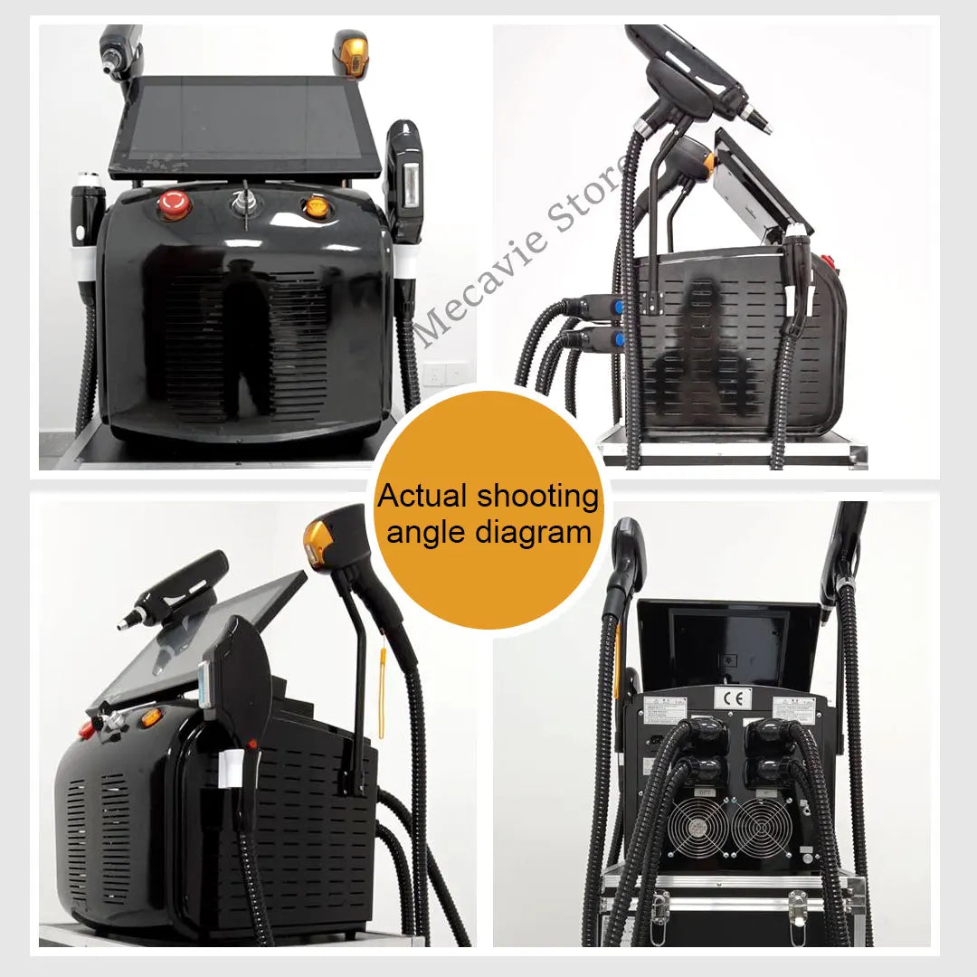 2025 Newest 4 In 1 Diode Laser Pico 808 Carbon Peeling RF Ipl Nd Yag Picosecond Laser Opt Hair Removal Tattoo Removal Machine