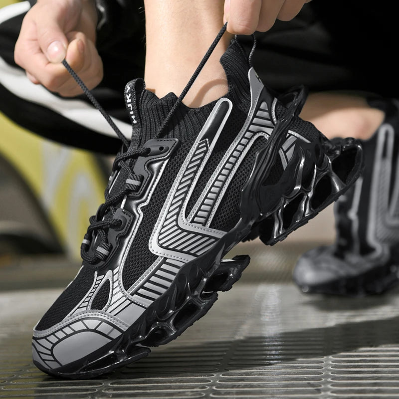 Men's Casual Sneakers Breathable Luxury Trainer Race Shoes Fashion Loafers Running Loafers Male Sneakers
