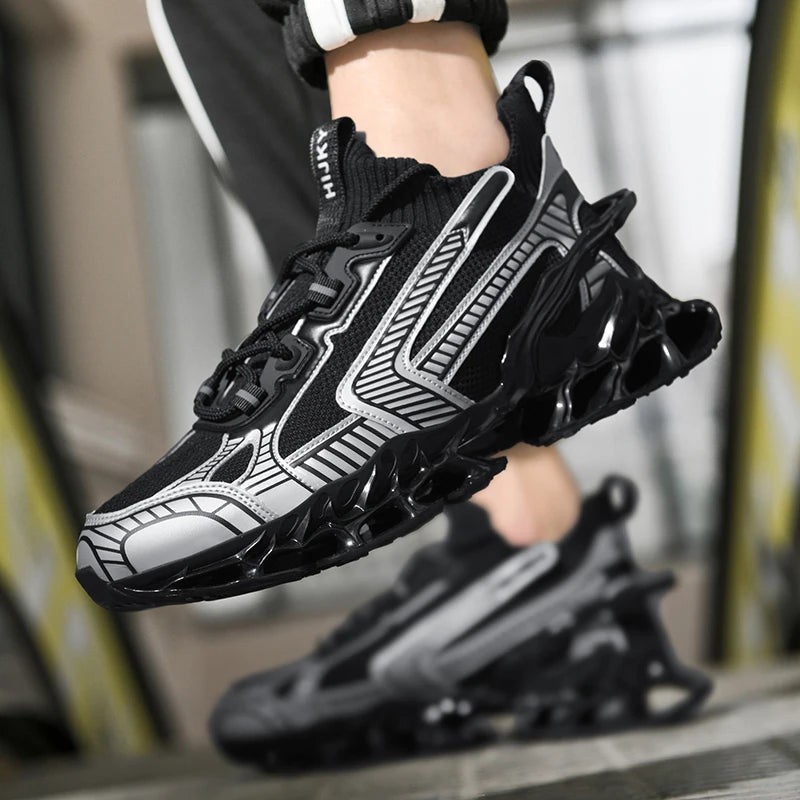 Men's Casual Sneakers Breathable Luxury Trainer Race Shoes Fashion Loafers Running Loafers Male Sneakers