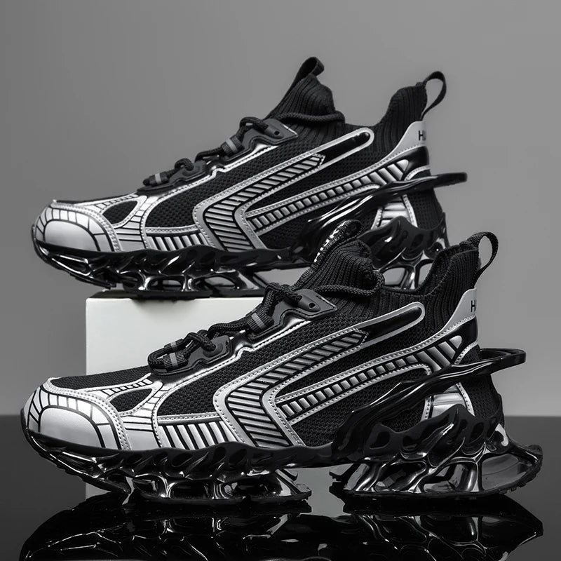 Men's Casual Sneakers Breathable Luxury Trainer Race Shoes Fashion Loafers Running Loafers Male Sneakers