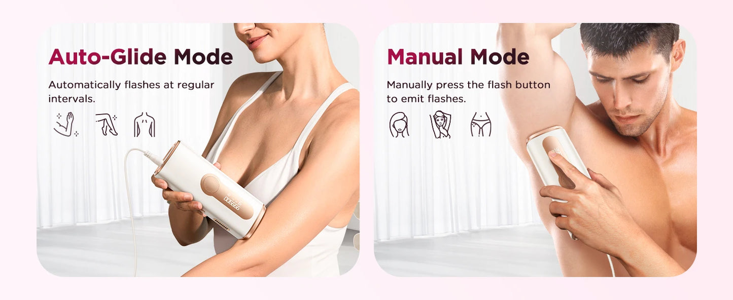 990000 Flash Laser Epilator IPL Hair Removal For Men and Women Body Bikini Facial  Permanant Painless IPL Hair Remover Machine