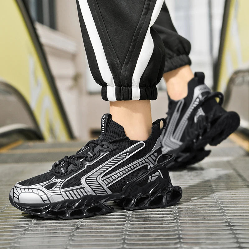 Men's Casual Sneakers Breathable Luxury Trainer Race Shoes Fashion Loafers Running Loafers Male Sneakers